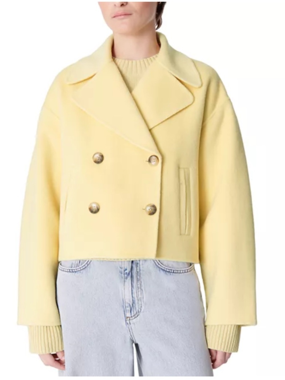 Vanessa Bruno Carlin Cropped Coat - NEW!